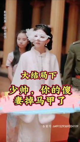 少帥，你的傻妻掉馬甲了(全集)